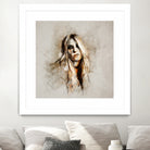 Taylor Momsen by Claudio Tosi on GIANT ART - orange digital painting