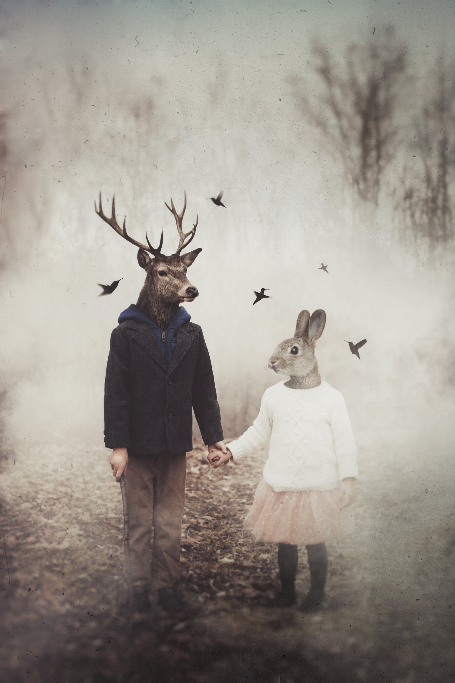 Creatures of Commonplace by Kevin Keller on GIANT ART - white photo manipulation