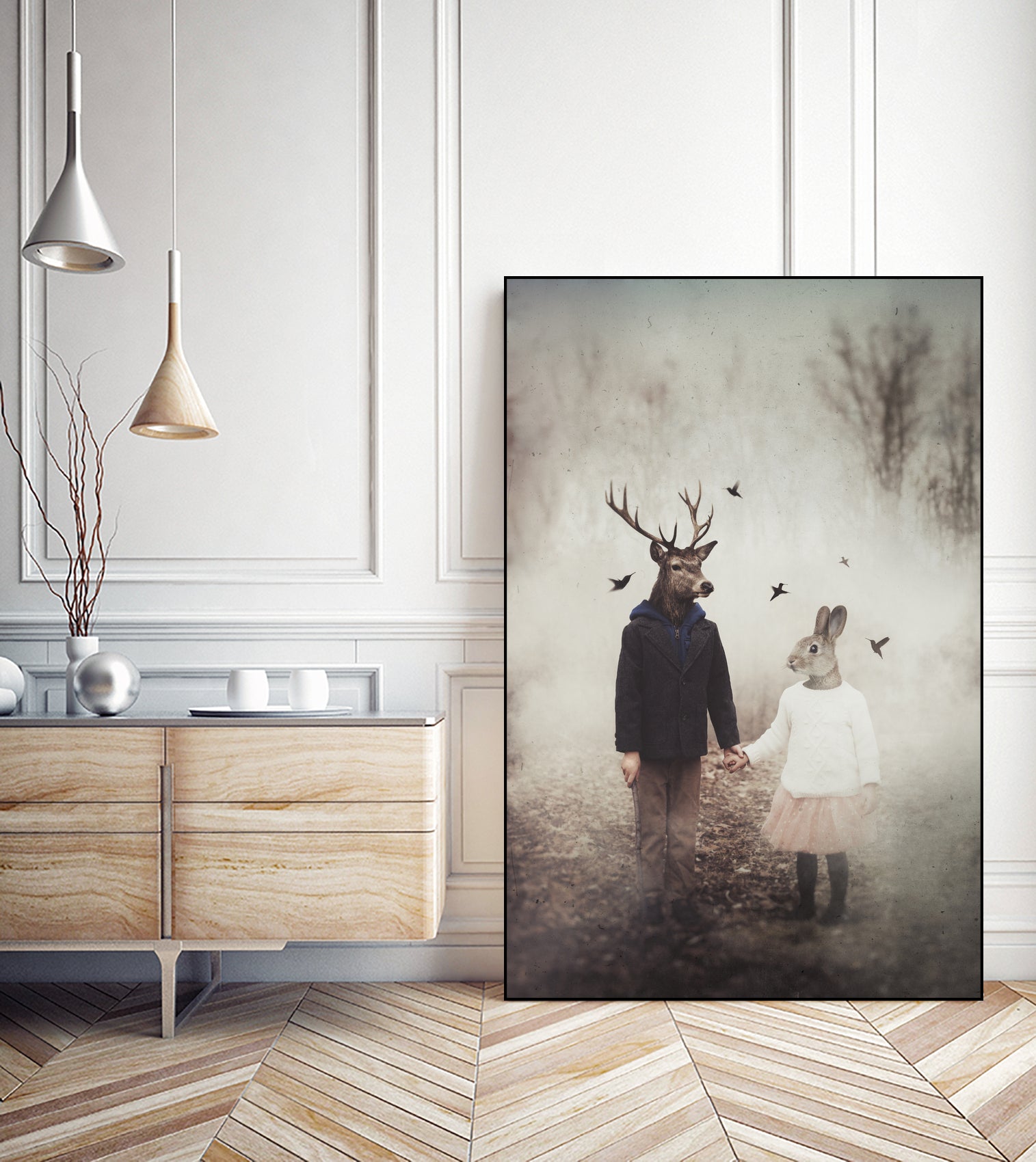 Creatures of Commonplace by Kevin Keller on GIANT ART - white photo manipulation