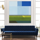 Landscape 05 by Issac Mangold on GIANT ART - blue digital painting