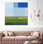 Landscape 05 by Issac Mangold on GIANT ART - blue digital painting