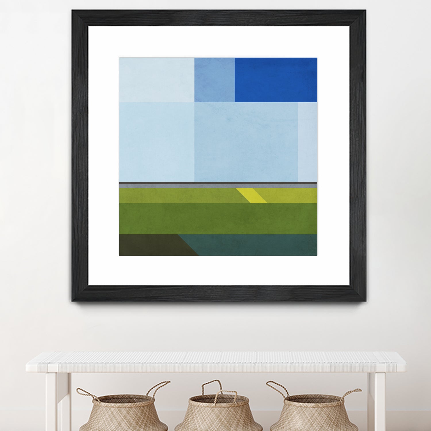 Landscape 05 by Issac Mangold on GIANT ART - blue digital painting