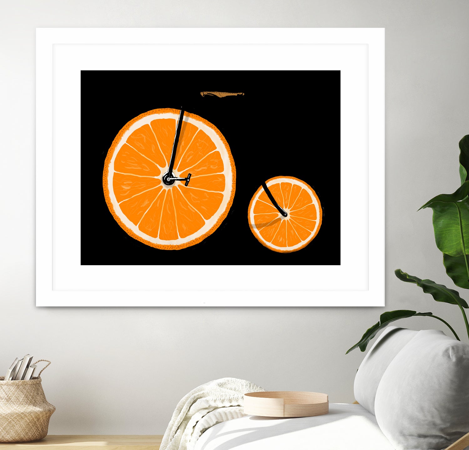 Vitamin by Florent Bodart on GIANT ART - orange digital painting