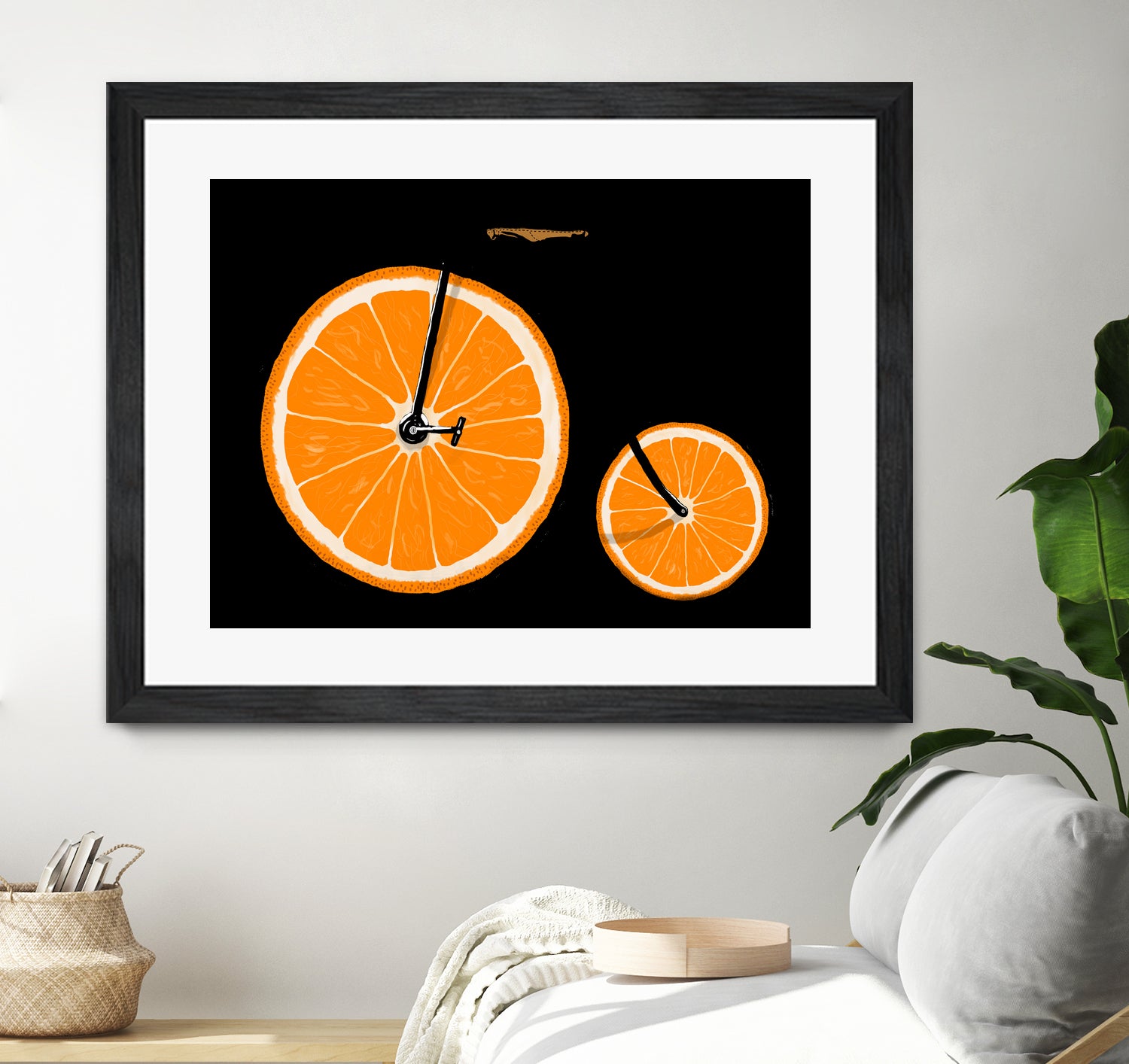 Vitamin by Florent Bodart on GIANT ART - orange digital painting