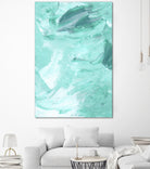 Abstract 1052 by Cecilie Karoline on GIANT ART - white mixed media