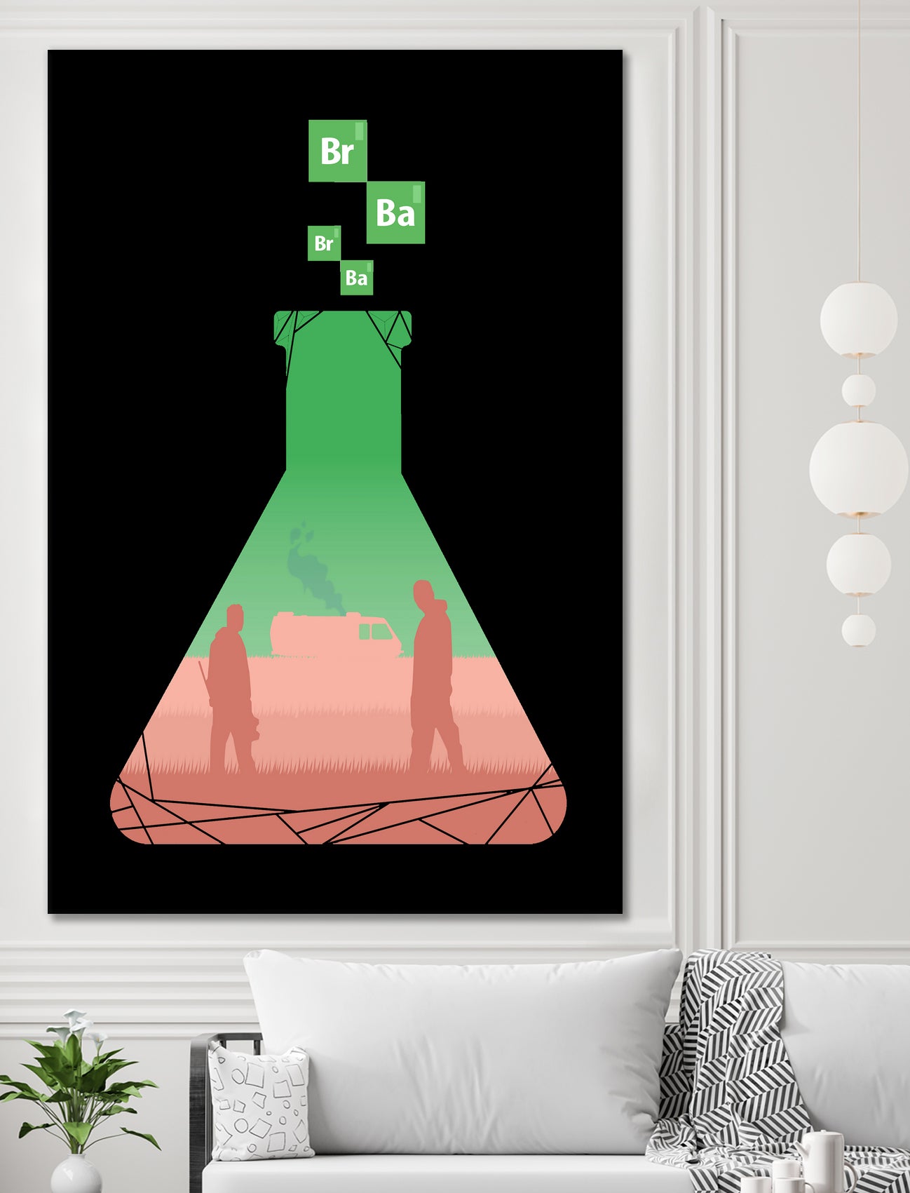 breaking-bad by william combarmond on GIANT ART - blue vector illustration