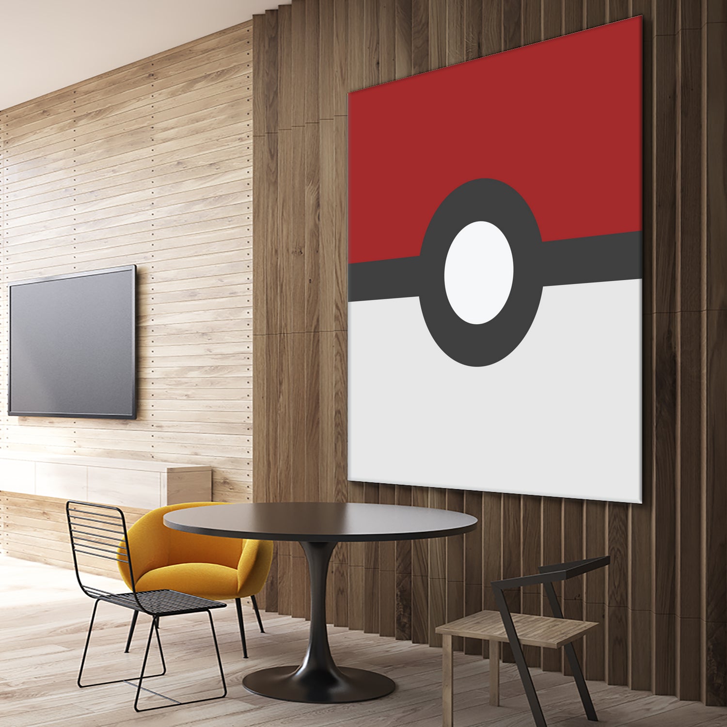 Pokeball by Proper Ganders on GIANT ART - red vector illustration