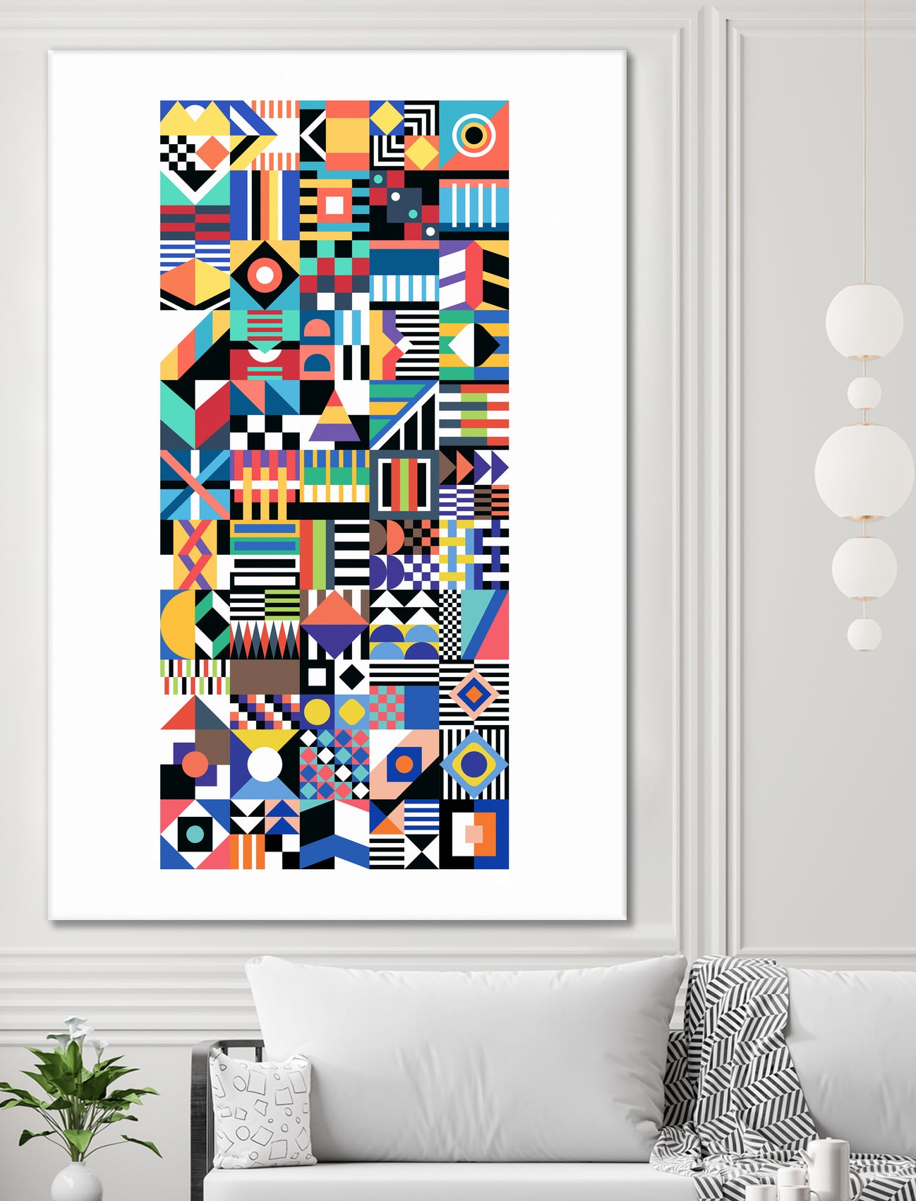 Invisible Cities v2 by Serafim Mendes on GIANT ART - white vector illustration