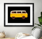 Yellow Van by Florent Bodart on GIANT ART - yellow digital painting