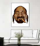 Snoop Dogg by Delano Limoen on GIANT ART - brown digital painting