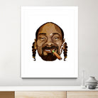 Snoop Dogg by Delano Limoen on GIANT ART - brown digital painting