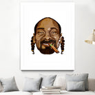 Snoop Dogg by Delano Limoen on GIANT ART - brown digital painting