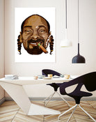 Snoop Dogg by Delano Limoen on GIANT ART - brown digital painting