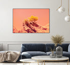 Tree on Mars? by #Bizzartino by Edu Al Peirano on GIANT ART - orange digital painting