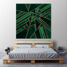 Emerald Night by Elisabeth Fredriksson on GIANT ART - green digital painting