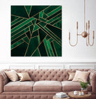 Emerald Night by Elisabeth Fredriksson on GIANT ART - green digital painting