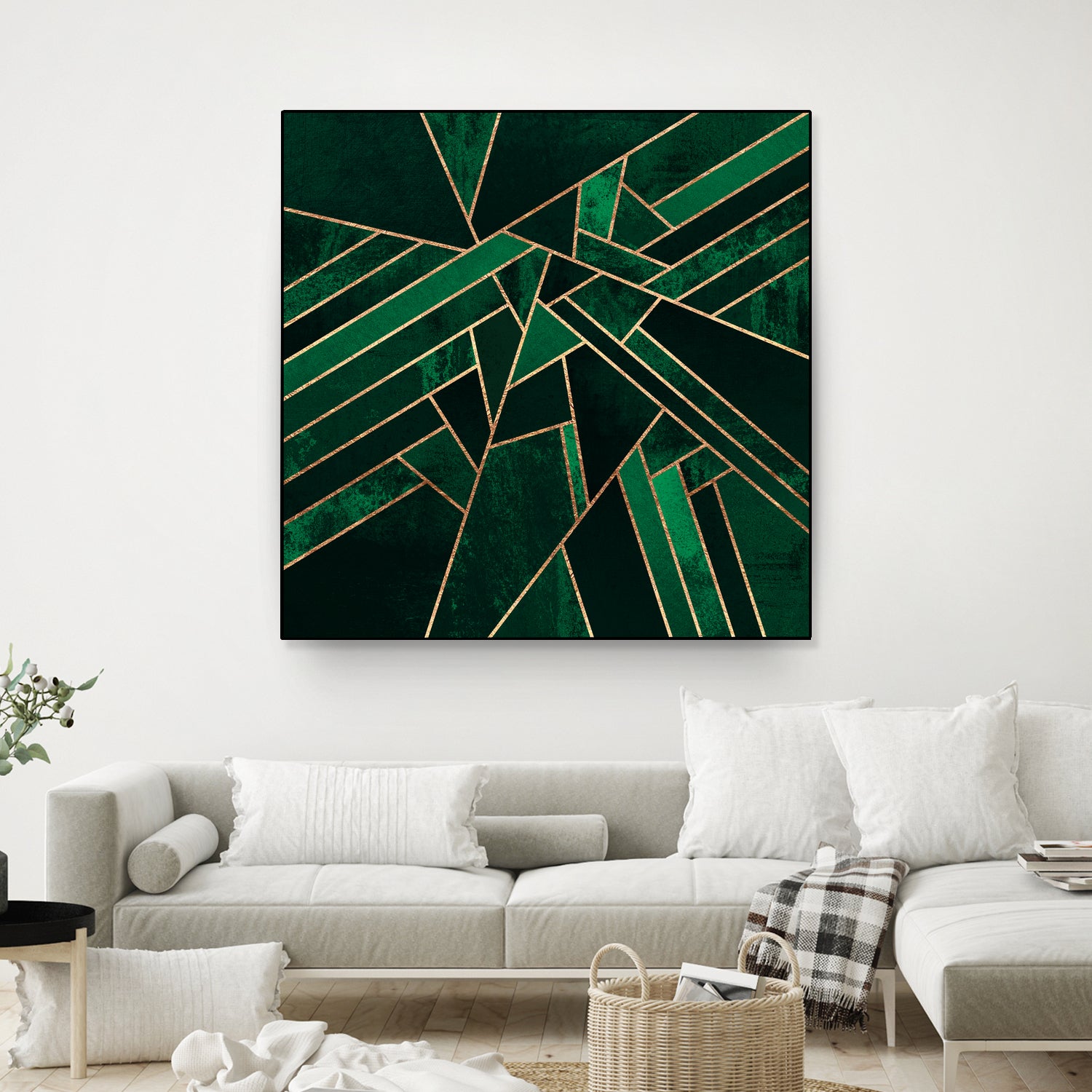 Emerald Night by Elisabeth Fredriksson on GIANT ART - green digital painting