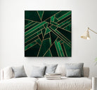 Emerald Night by Elisabeth Fredriksson on GIANT ART - green digital painting