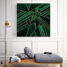 Emerald Night by Elisabeth Fredriksson on GIANT ART - green digital painting