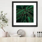 Emerald Night by Elisabeth Fredriksson on GIANT ART - green digital painting