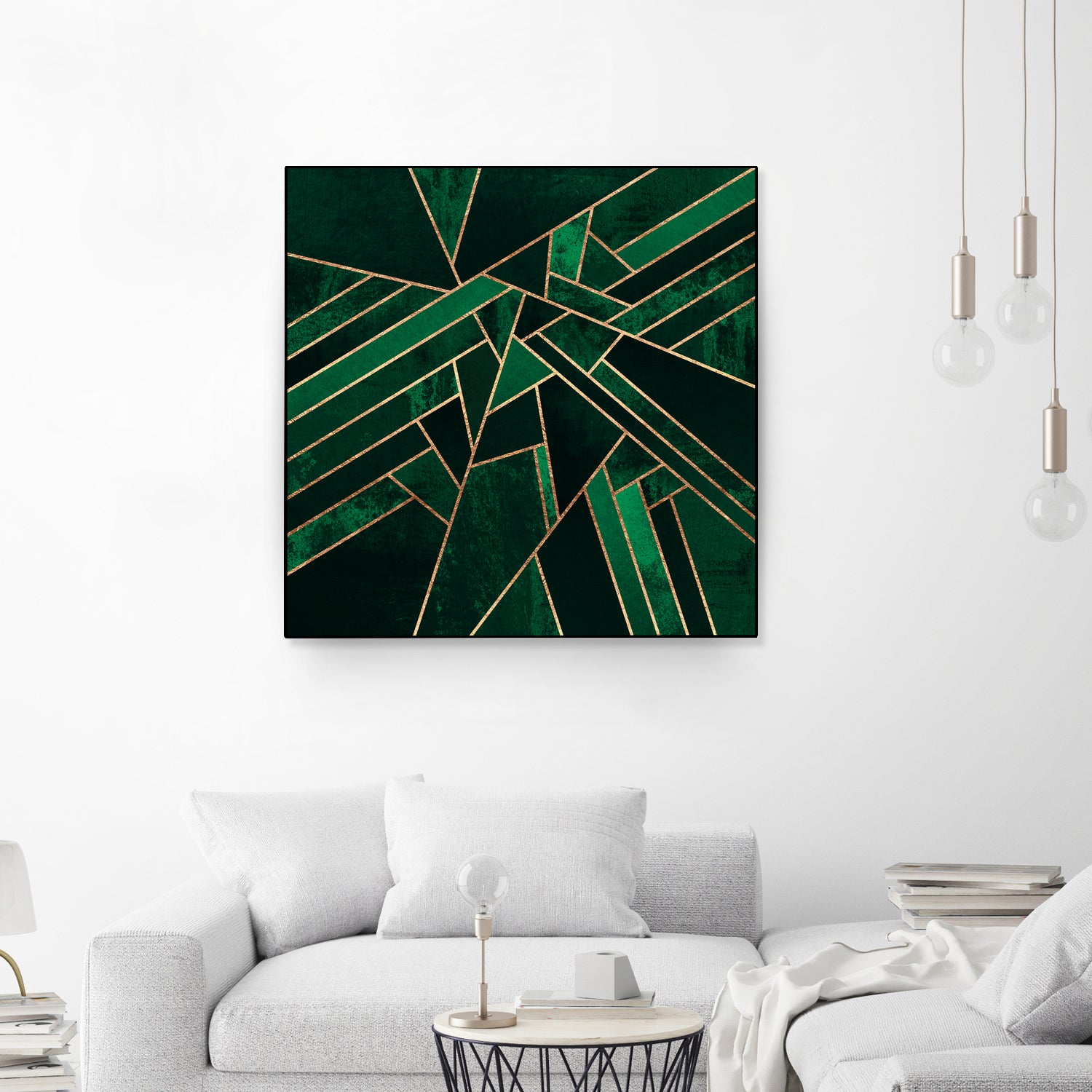 Emerald Night by Elisabeth Fredriksson on GIANT ART - green digital painting