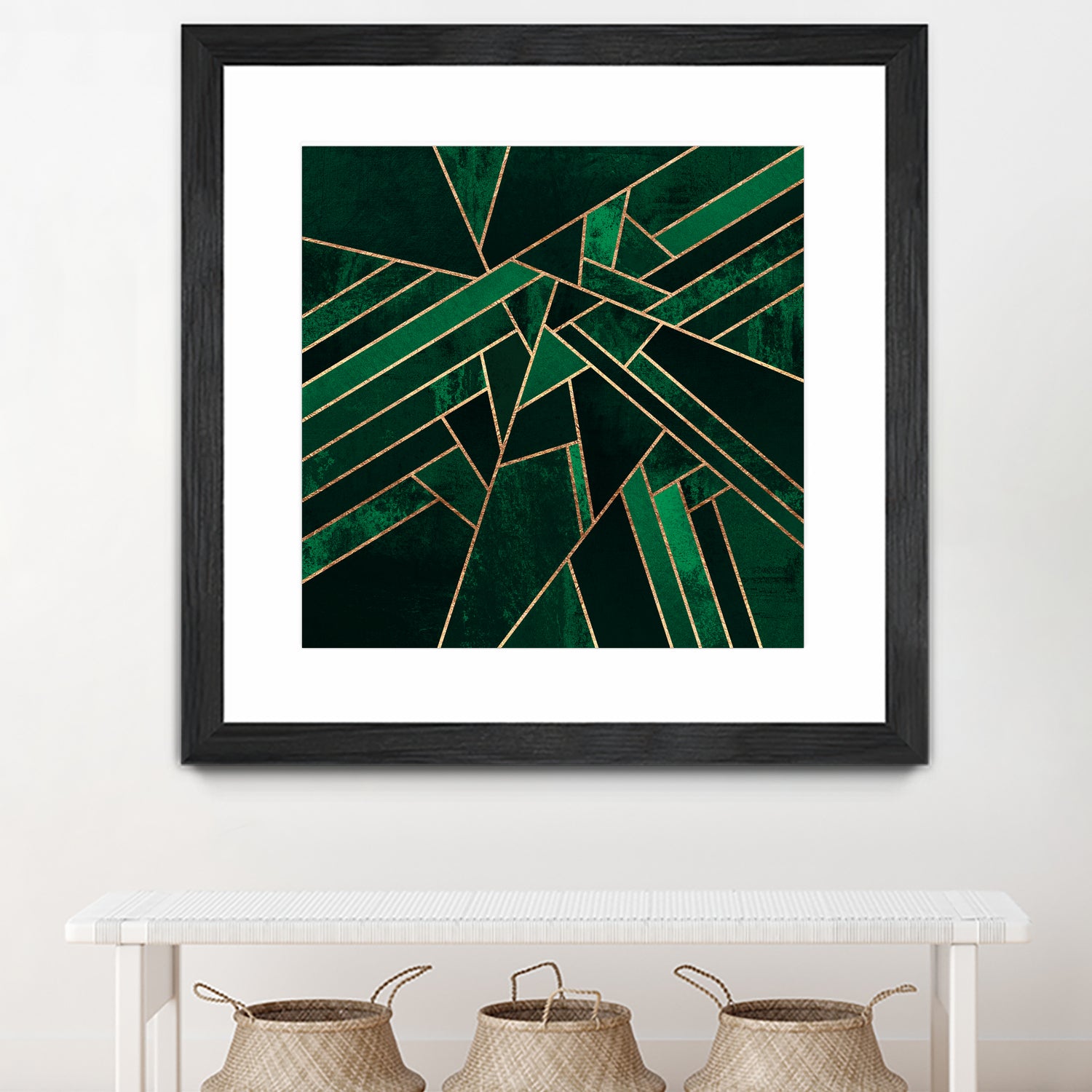 Emerald Night by Elisabeth Fredriksson on GIANT ART - green digital painting