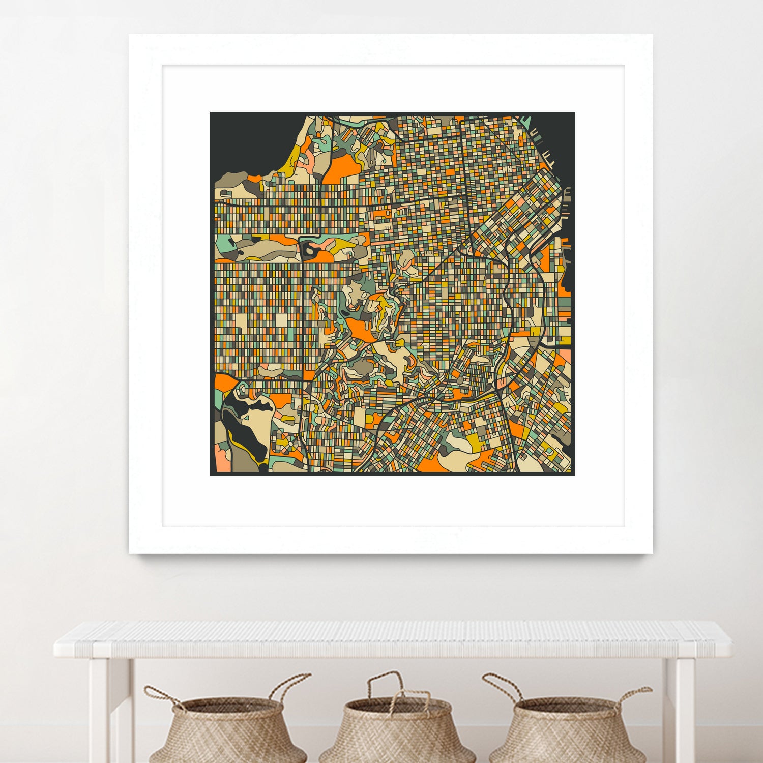 San Francisco by Jazzberry Blue on GIANT ART - black vector illustration