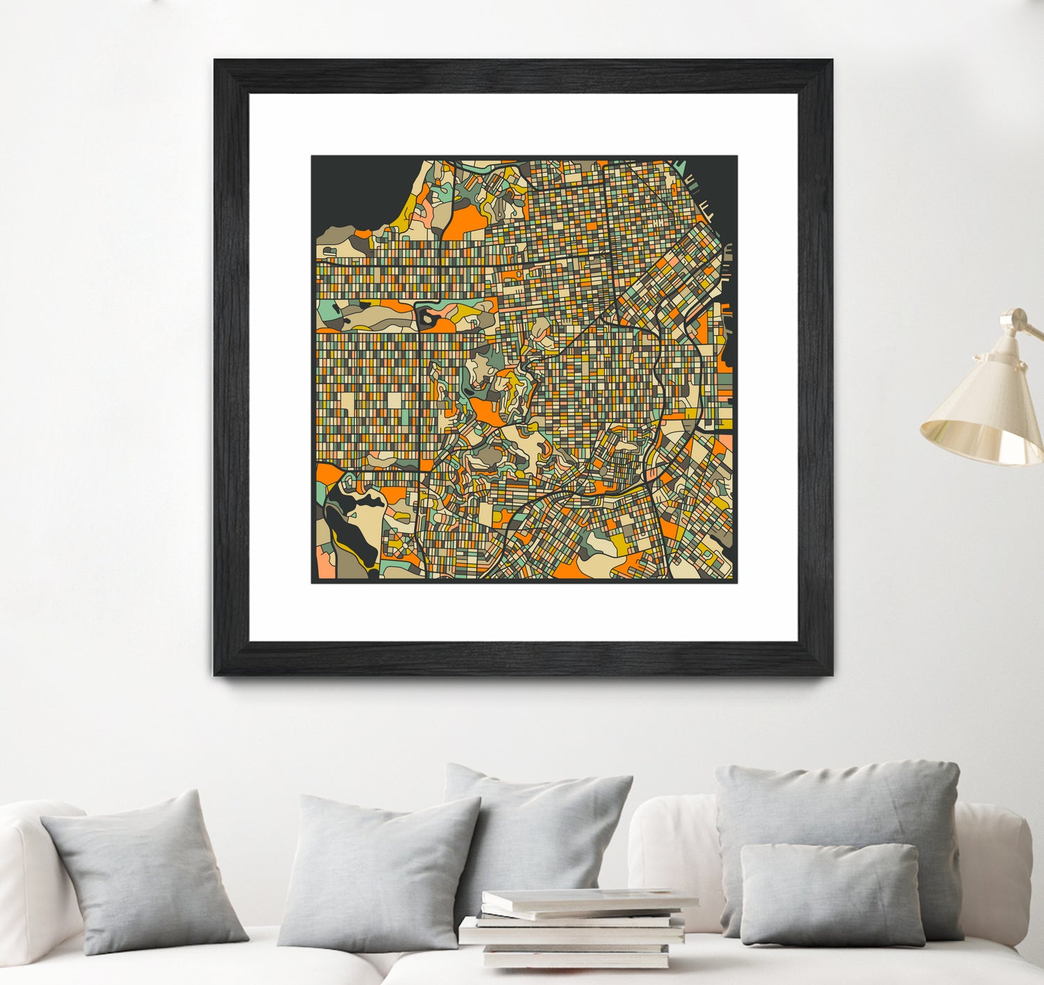 San Francisco by Jazzberry Blue on GIANT ART - black vector illustration