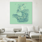 Ocean Breath by ChalermPhol Harnchakkham on GIANT ART - blue digital drawing