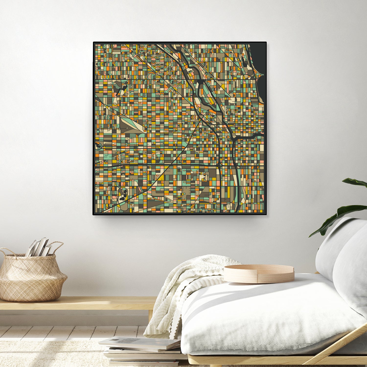 Chicago by Jazzberry Blue on GIANT ART - black vector illustration