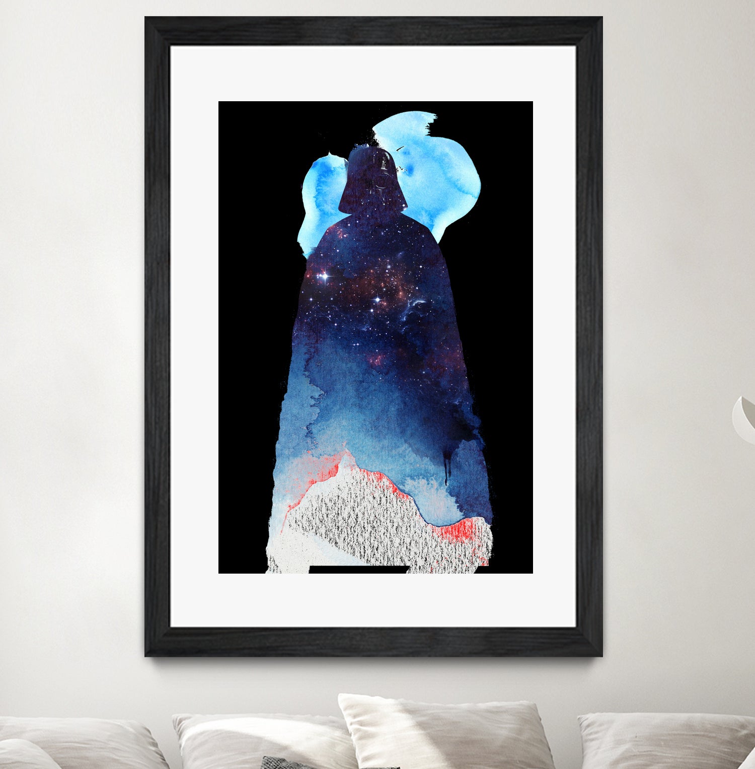 Lord of the Universe by Robert Farkas on GIANT ART - blue digital painting