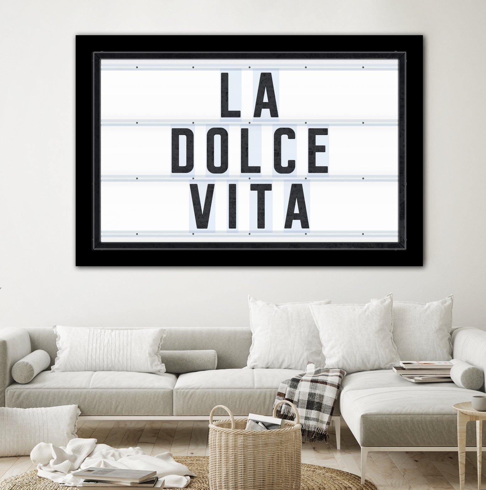 La Dolce Vita by Art Frankenberg on GIANT ART - white typography