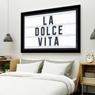 La Dolce Vita by Art Frankenberg on GIANT ART - white typography