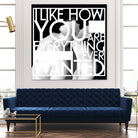 You Are Everything by Aimer Heinz on GIANT ART - black typography