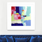 The Colors Life II by Fran Rosado on GIANT ART - white mixed media