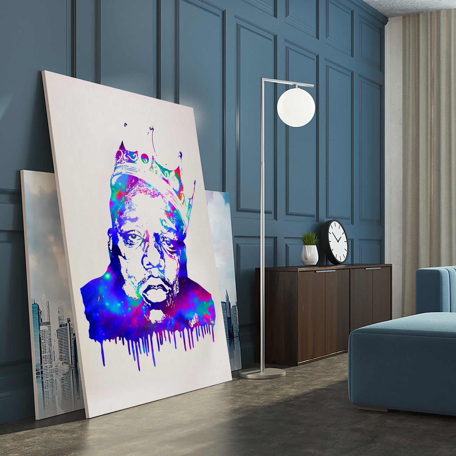 Notorious by - Fimbis on GIANT ART - blue digital drawing