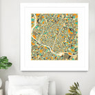 Austin Texas by Jazzberry Blue on GIANT ART - orange vector illustration