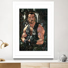 Arnold Schwarzenegger by Nikita Abakumov on GIANT ART - green digital painting