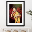 Bruce Lee by Nikita Abakumov on GIANT ART - red digital painting