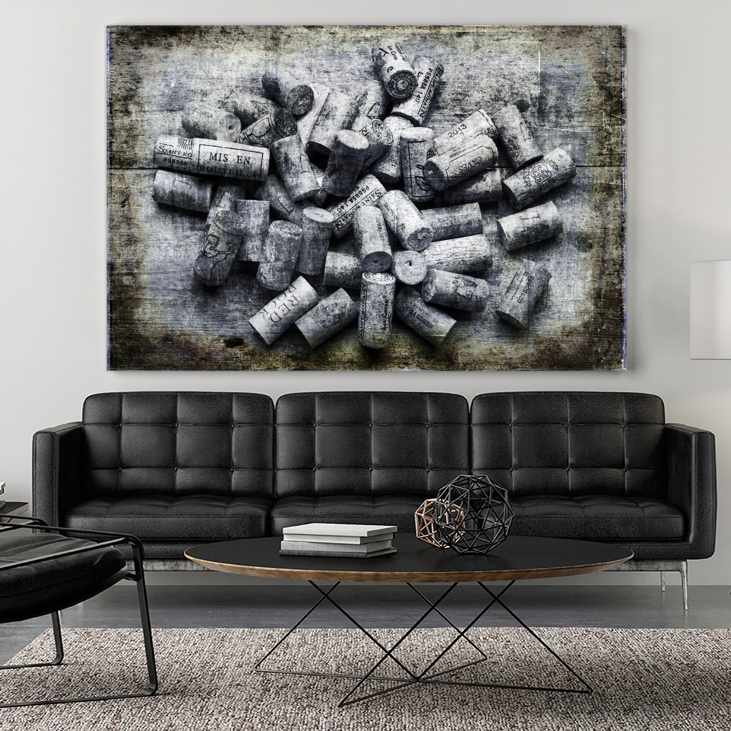 Wine Corks by David Hare on GIANT ART - gray photo illustration