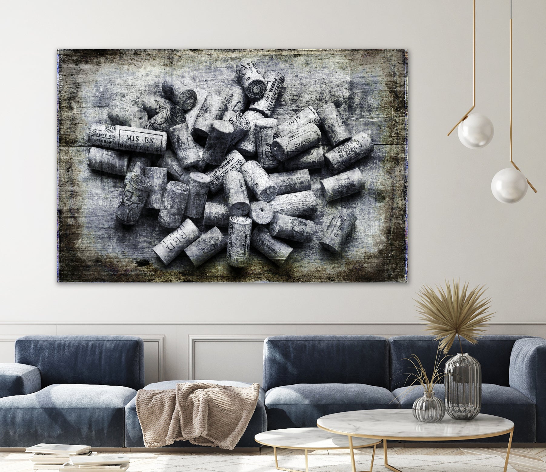 Wine Corks by David Hare on GIANT ART - gray photo illustration