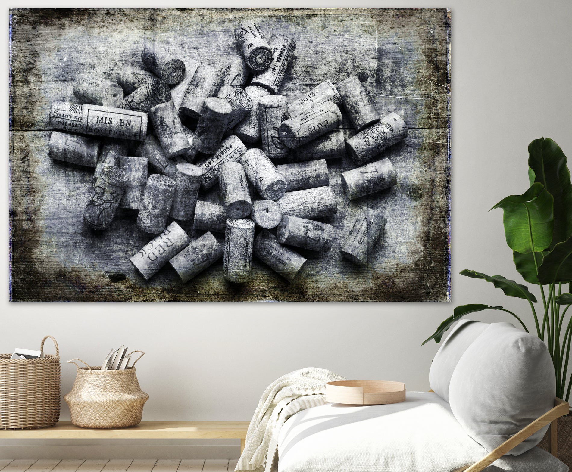 Wine Corks by David Hare on GIANT ART - gray photo illustration