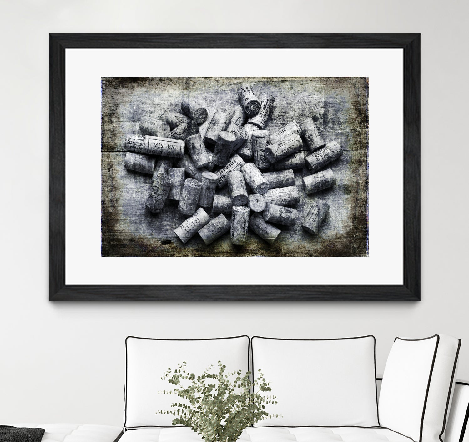 Wine Corks by David Hare on GIANT ART - gray photo illustration