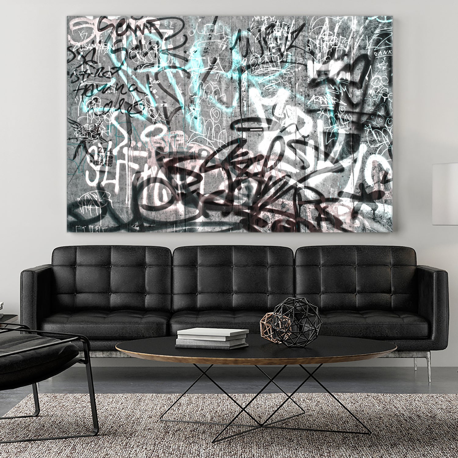 2017_Graffiti_Muster6 by Andreas Gerlach on GIANT ART - gray photo illustration