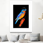 Lord Birdy by Robert Farkas on GIANT ART - blue digital painting