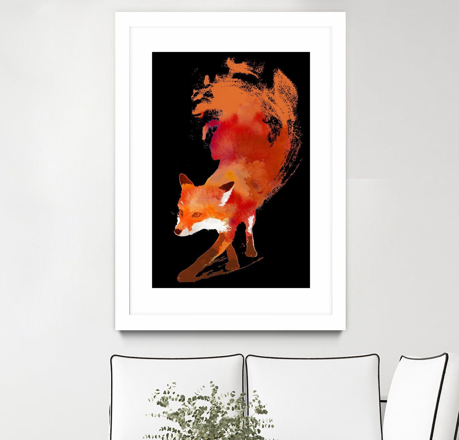 Vulpes Vulpes by Robert Farkas on GIANT ART - red digital painting