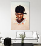 50 Cent by Brandon Spahn on GIANT ART - brown digital painting