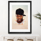 50 Cent by Brandon Spahn on GIANT ART - brown digital painting