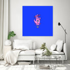 The god of skate by Robert Farkas on GIANT ART - pink digital drawing