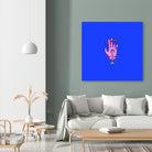 The god of skate by Robert Farkas on GIANT ART - pink digital drawing